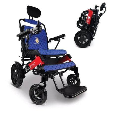 Comfy IQ-9000 - Lightweight Folding Electric Wheelchair - 55 lbs