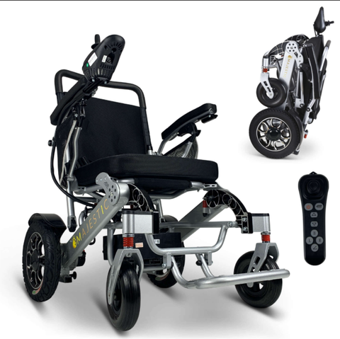 Image of Electric Wheelchair, Best Electric Wheelchair, Majestic IQ-9000 Best Foldable Light-weighted Electric Wheelchair